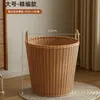 Cesto de Roupas Sujas para Uso Doméstico, Alto Valor Estético, Estilo Leve de Luxo, Cesto de Lavanderia de Grande Capacidade, Armazenamento de Brinquedos