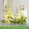 Hc-Ck6Flores Artificiais, Arranjos Florais Artificiais, Novo Estilo Decorações de Flores de Chão para Casamentos, Decorações de Corredor de Boas-Vindas, Flores de Seda para Casamentos