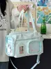 Bolsa Transversal Estilo Anime para Dor, Natação, Yoga, Esportes, Bolsa de Armazenamento Casual Leve Grande Capacidade Bolsa de Ombro para Viagem