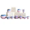 Taza de Té Pequeña Morada Degradada del Fabricante Taza de Té de Cerámica Conejo de Jade Tallado Pintado a Mano Taza Maestra Taza de Té Juego de Té Kung Fu de Gama Alta
