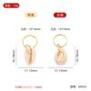 Material de hierro-aluminio trenza sucia extensión de cabello anillo de extensión de cabello tubo recto accesorios para extensiones de cabello fabricantes suministro directo embalaje en caja
