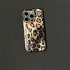 Nova Capa de Celular Premium Estampa de Leopardo para Apple 16promax Personalidade iphone15 Capa Protetora 14plus Mulheres