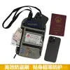 Bolsa Multifuncional para Pasaporte Antirrobo Colgante de Cuello Bolso Cruzado de Hombro Rfid Funda Protectora para Boletos de Avión y Documentos de Viaje Ligero y Delgado