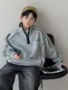 Moletom infantil, coleção primavera e outono, novo estilo 2026, camiseta infantil de outono de manga longa, top de outono da moda para meninos mais velhos