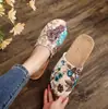 Pantuflas de Lino para Cuatro Estaciones para Uso en Casa, Venta al por Mayor, Silenciosas, Antideslizantes, Pantuflas de Algodón y Lino para Interiores para Mujer, Cómodas, Antideslizantes, Transpirables