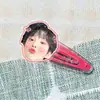 Chen Sihan Artículos de Celebridad Pinzas para el Cabello de Acrílico Accesorios para el Cabello Artículos para Fans de Conciertos Artículos Personalizados