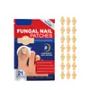 Patches para cuidado das unhas, essência herbal para unhas das mãos e dos pés, cuidado suave, tecido não tecido para conforto e cuidado diários