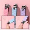 Lmltop Cortaúñas de Acero Inoxidable de Dibujos Animados Sy349 Set Plano Biselado Portátil Cortaúñas Al por Mayor Dropshipping