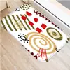 Felpudo Navideño para el Hogar con Estampado de Árbol de Navidad, Felpudo para Puerta de Sala de Estar