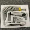 Juego de Rociador para Bidé de Inodoro Acero Inoxidable Kit de Higiene Femenina Baño Balcón Potenciador Una Entrada Dos Salidas Válvula de Ángulo