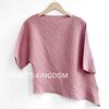 Série Plissada Estilo Miyake Japonês e Coreano Manga Curta Feminino Estilo Urbano Slim Fit Top Alta Qualidade Tt Meia Manga