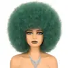 Explosão de cabelo AFRO transfronteiriça Peruca de cabeça Afro Africana Cor de performance Fãs Bola Engraçado Engraçado Vestido