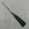 Recordando Xiangfei 12B-7 Hebilla Ping An Borla Antigua Colgante Oreja diy Hecho a Mano Cintura Hanfu Joyería Clásica Cheongsam