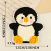 Etiqueta Bordada Original para Computadora Bordado de Toalla Animales de Dibujos Animados Estilo Chino Buena Suerte Parche Decorativo DIY Parche