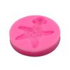 Molde de silicone estrela do mar com chapéu dos desenhos animados bolo do oceano molde de cozimento diy fondant ferramenta epóxi gesso