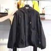¡Agotado! Nueva chaqueta con capucha a prueba de viento e impermeable para exteriores de primavera/otoño, unisex, moderna, a la moda y versátil
