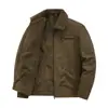 2026 Nueva Chaqueta de Terciopelo Grueso Otoño Invierno para Hombre Abrigo de Algodón Puro Terciopelo Grueso Lavado Ropa de Trabajo de Algodón Ocio al Aire Libre