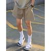 Verão 2025 Novas Calças Esportivas Casuais Masculinas Shorts da Moda com Cordão Masculino Atacado de Roupas Masculinas de Comércio Exterior