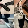Versión de Piel de Vaca Estilo Primavera y Otoño 2026 Punta Redonda Retro Francesa Planas Boca Baja Versátiles Mary Jane Zapatos de Mujer Piel Genuina