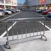 Cerca de Ferro Cavalo de Aço Inoxidável 304 201 Guarda-corpo Fechamento de Fila de Shopping Center Proteção de Metrô Guarda-corpo de Construção