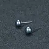 Brincos de Pérola de Água Doce Naturais Joias Agulha de Prata S925 Piercing na Orelha Simples Leve Luxo Estilo Nicho Brincos Versáteis