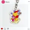 Mercancía de Dibujos Animados de Winnie the Pooh Estilo Nuevo Lindo Dibujo Acrílico Llavero Colgante de Dibujos Animados Colgador para Mochila