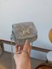 Estilo coreano Texturizado Bolsa Pequena Verão Feminino 2024 Novo Mini Batom Crossbody Bolsa Simples Borboleta Corrente Bolsa de Ombro