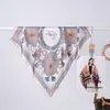 Pañuelo Versátil Tipo Tubo 70*70 para Mujer, Adecuado para Primavera, Otoño y Verano, Pañuelo de Seda para Combinar con Camisas, Protección para el Cuello, Pañuelo Delgado, Pañuelo Cuadrado Pequeño
