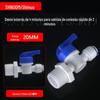 Rosca Externa de 4 Pontos para Válvula de Esfera Rápida de 2 Pontos Válvula 42W Acessórios para Purificador de Água Switch de Conexão Rápida de 4 Pontos com Rosca Externa para Tubo de PE de 2 Pontos