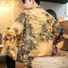 Verano 2022 nuevo estilo chino ropa de hombre grulla voladora Totoro paisaje carpa estampado kimono cárdigan capa hombres