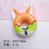 Animación de Dibujos Animados Zootopia Pegamento de Crema DIY Funda para Teléfono Móvil Accesorios para el Cabello Hebilla para Zapatos Colgante de Papelería Paquete de Material de Resina