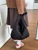Bolsa acolchada de algodón para mujer 2026 nuevo de principios de otoño bolsa de plumón gran capacidad para ir al trabajo retro rombos bandolera bolso de mano