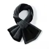 Cachecol Pequeno 100% Caxemira Pura Color-Block Perfurado Feminino Quente Proteção para o Pescoço Tricotado Aquecedor de Pescoço Versátil Coreano para Outono e Inverno