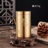 Latas de chá de latão, artesanato de metal, ornamentos, armazenamento portátil doméstico selado, produtos de Yiwu atacado