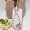 Auténtico Colgante para Bolso, Colgante Anti-Pérdida para Teléfono, Colgante de Perla de Cacahuete Exquisito y Portátil, Serie de Helados Pop Mart