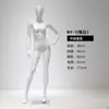 Maniquí de tienda de ropa, accesorios, soporte para escaparate femenino, soporte de maniquí estilo coreano, maniquí de medio cuerpo, modelo de ropa interior de cuerpo entero para mujer