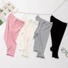 Ropa Infantil Leggings Infantiles Verano Finos Bebé Casual Moda Ropa Exterior Pantalones Medios Niñas Versátiles Pantalones Cortos