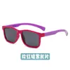 Nuevas gafas de sol polarizadas de silicona para niños, gafas de sol para bebé lindas, a prueba de rayos UV, transfronterizas europeas y americanas