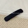 Pasador de Tela Geométrico Azul Nuevo Estilo Coreano con Acabado de Alta Gama, Pinza BB Simple para Flequillo, Pinza Lateral Elegante para Cabello Suelto
