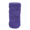 Cuerda de Cáñamo Colorida [Alto Valor Estético] 4.5mm Tejido a Mano Material de Decoración DIY Cuerda para Envolver Mesa de Café Cuerda de Amarre