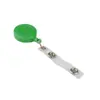 Porta credencial retráctil para oficina Porta tarjeta de identificación Cordón Cara sonriente Hebilla retráctil Control de acceso 12 colores