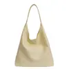 Bolso tote de gran capacidad transfronterizo para mujer, nuevo modelo primavera 2026, bolso versátil casual Maillard para hombro y axila