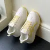 Tênis Dad de Solado Grosso para Aumentar a Altura para Mulheres 2025 Novo Verão Confortável Emagrecedor Versátil Casual Esportivo Sapatos Brancos
