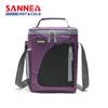 SANNE bolsa trasera portátil aislada para leche tela Oxford bolsa de almuerzo bolsa aislada para almuerzo de estudiante bolsa de picnic para exteriores