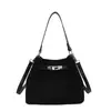 Bolsa Saco Feminina 2025 Nova Retro Versátil Grande Capacidade Transfronteiriça Tendência Moda Toque de Luxo Ombro Único Transversal