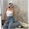 Camisola Corta Ajustada Sexy Caliente Espalda Descubierta Liquidación Venta Caliente Estilo Femenino Chaleco Comercio Exterior Transfronterizo Venta al por Mayor