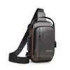 Bolsa de motocicleta transfronteriza con contraseña antirrobo bolsa de pecho para hombre bolsa de hombro individual de gran capacidad bolsa casual para hombre bolsa cruzada multifuncional moderna