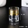 Botella Acrílica Transparente Plástico Grado Alimenticio Sub-Botella Medicinal Botella Cápsula Lata Sellada Botella de Embalaje Botella de Producto para el Cuidado de la Salud