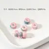 Miel Rosa Corazón Cerámica Cuentas Calabaza Cuentas Tulipán Lluvia Mariposa Pulsera Collar de Cuentas DIY Accesorios Hechos a Mano