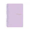 A5 (148x210mm) Cuaderno con Cubierta de Polipropileno, Personalizable e Impermeable, Adecuado para el Trabajo, la Escuela y Reuniones de Negocios